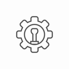 maintenance tecnical icon sign vector