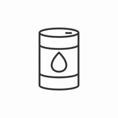 oil barrel icon sign vector
