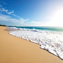 Sunny beach scene (1)