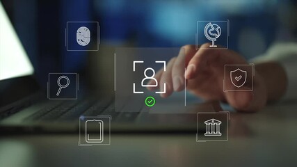 KYC compliance interface, Identity verification, E KYC - Powered by Adobe