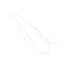 Sumatera Sumatra Indonesia Land Map