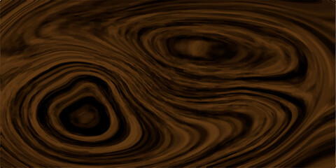 Abstract wood texture with swirling chocolate cream ripples