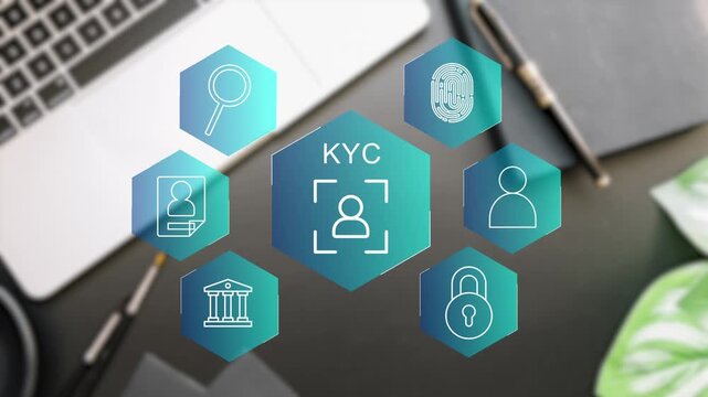 KYC compliance interface, Identity verification, E KYC