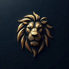 Obraz premium lion head vector vector logo