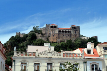 Leiria, Portugal. Leiria Castle was built in a dominant position to the north, overlooking the town and the River Lis. © Andreia