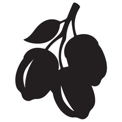 Silhouette Style Vector Minimal Dates Logo Design &ndash; Elegant and Modern Graphic Template for Branding, Event Planning, Wedding Invitations, and Professional Business Identity in EPS Format