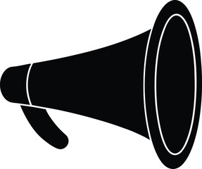 Megaphone Silhouette Icon