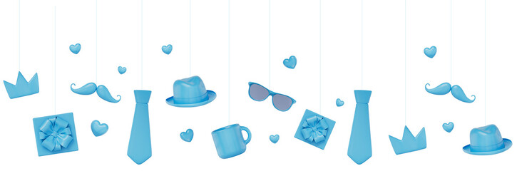 Fathers Day Border Hanging Decoration