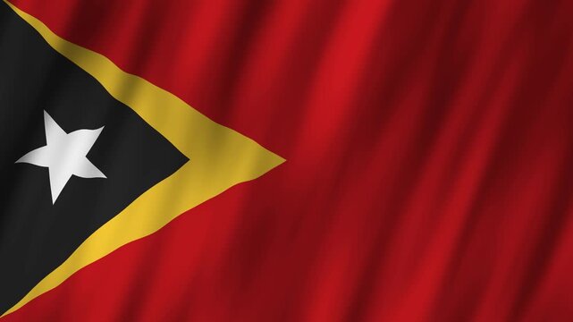 Celebrate national pride with vibrant flags in East Timor