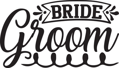 Just Married Wedding Announcement Design