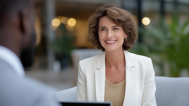 Enhance employee growth with a corporate performance review featuring constructive feedback.