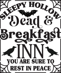 Eat Drink And Be Scary Halloween Party Quote