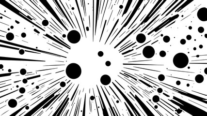 black and white abstract background