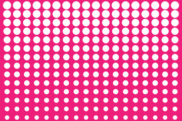 Seamless dotted repeated texture. Black and white polka dot pattern. Repeating endless dots texture. All over halftone wallpaper. Regular grid background. Vector textile or fabric swatch template.