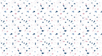 Seamless Modern Pattern with Geometric Shapes and Minimalist Style – Abstract Background Design for Branding, Fabric Prints, Wallpapers, and Contemporary Digital Art Projects