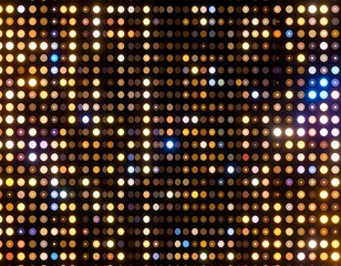 Obraz premium Colorful lights in a grid pattern
