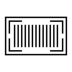 barcode vector icon