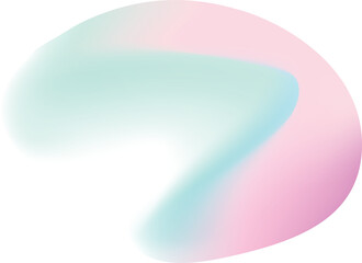 3d rendered illustration of a pink bubble
