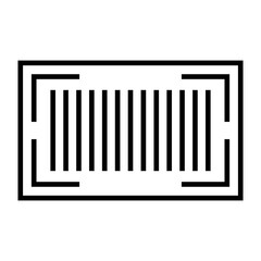 barcode vector icon