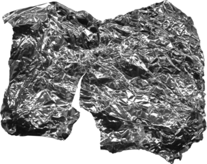 Aluminium foil texture