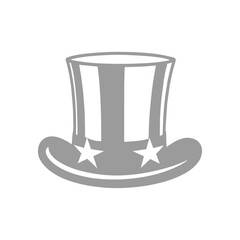 Uncle Sam's Hat with Stars