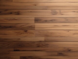 Rustic wooden planks with natural grain and warm brown tones background texture