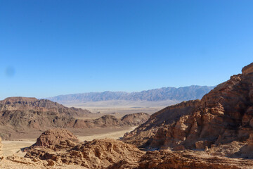 mountain landscape in the desert