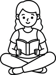 flat style school avatar for academic projects