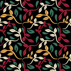 Ikat floral seamless pattern. Embroidery , print striped ornament floral. Texture textile background vector illustration ornate elegant luxury vintage retro style. Hand drawn botanical.