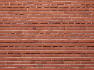 Closeup of a red brick wall with textured surface Red brick wall texture