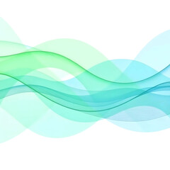 abstract blue wave background