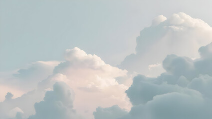 Fototapeta premium smoke from the clouds