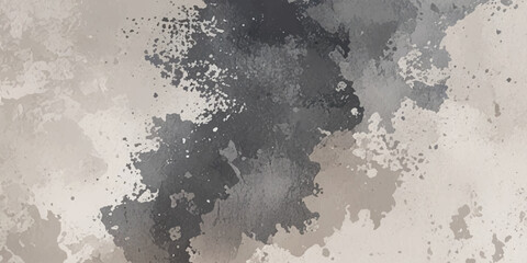 Abstract gray with black distressed or weathered surface texture and distinct shapes or forms suggests it is intended as a background, Old concrete wall texture.