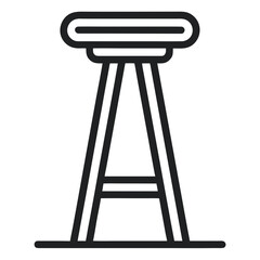 vector illustration of a column