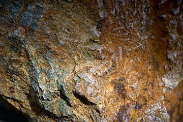 detailed colorful rock closeup