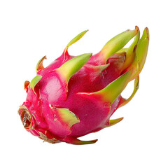 Dragon fruit isolated on transparent background