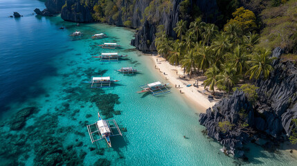 Tropical Seaside Oasis Escape