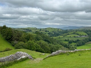 Obraz premium Mid Wales Wall