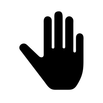 Hand spock icon vector illustration