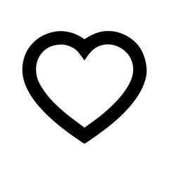 Heart remove icon vector illustration