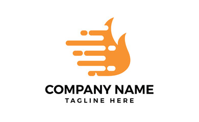 Fire flame Logo Template