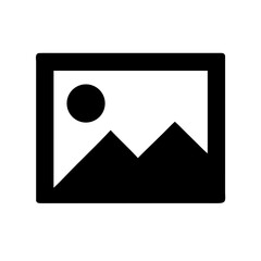 Photo gallery icon vector illustration