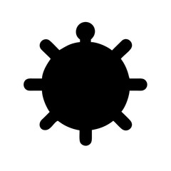 Virus icon vector illustration