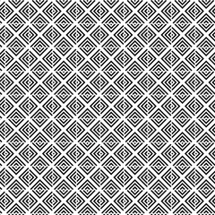 Abstract geometric pattern. A seamless vector background. White and black ornament. Graphic modern pattern. Simple lattice graphic design.