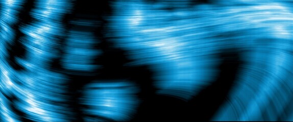 abstract blue background with motion blur and halftone texture
