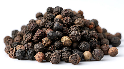 Obraz premium Black Peppercorns Pile