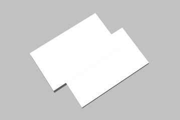 Business Card Mockup Design Blank