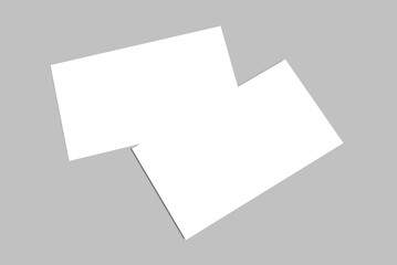 Business Card Mockup Design Blank