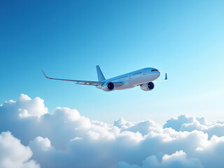 Obraz premium airplane in the sky