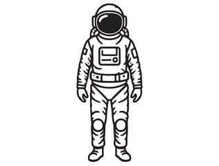 ASTRONAUT SILHOUETTE
